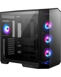 Корпус ATX MAG Pano 100R PZ, Midi-Tower, без БП, черный Msi