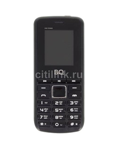 Сотовый телефон BQ One Power 1846, черный/серый Bq