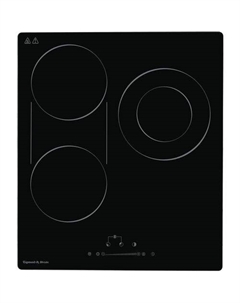 Электрическая варочная поверхность ZIGMUND & SHTAIN CN 42.4 B, конфорок: 3 шт., стеклокерамика, независимая, черный Zigmund & shtain