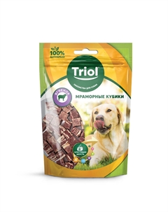 Лакомство для собак Мраморные кубики (Ягненок, 70 г.) Триол