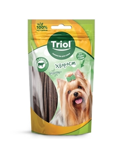 Лакомство для мини-собак Хворост (Говядина, 50 г.) Триол
