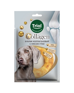 Collagen лакомство для собак Бублик коллагеновый (Утка, 70 г.) Триол