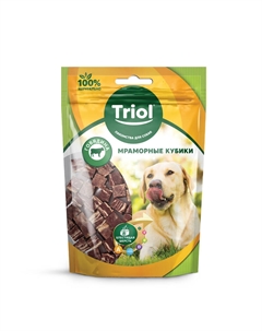 Лакомство для собак Мраморные кубики (Говядина, 70 г.) Триол