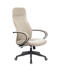 Кресло руководителя Бюрократ CH-608Fabric песочный Light-21 крестовина пластик Buro