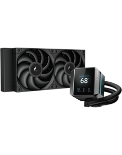Система водяного охлаждения Deepcool Mystique 240 Black S1200/1700/1851/AM4/AM5 Ret
