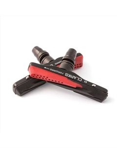 Тормозные колодки CLARKS -картр. цветные всепогодные 72мм с крепежом 2 спец. водоот. профиля, алюм. корпус CPS959, 3-565 Clarks