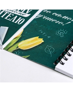 Блокнот двойной на гребне Artfox