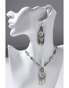 Набор 2 предмета: серьги, колье Qf