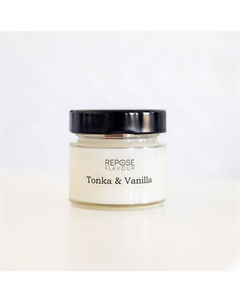 Свеча ароматическая Tonka & Vanilla/ Тонка и Ваниль 100 Repose flavour