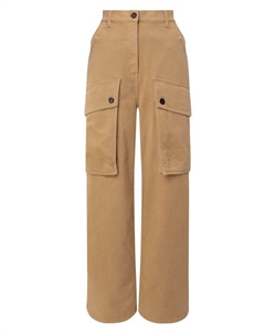 Хлопковые брюки-карго No21