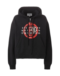 Хлопковое худи Mm6