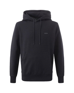 Хлопковое худи Boss green