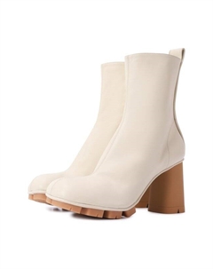 Кожаные ботильоны Shore Bottega veneta