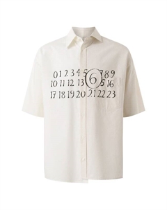 Хлопковая рубашка Mm6