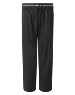 Шерстяные брюки Msgm
