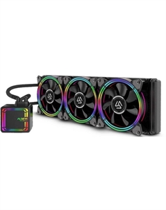 Система охлаждения жидкостная H360 LGA775/115X/1366/2011/2066/FM1/FM2/AM2/AM2+/AM3/AM3+/AM4 (3*120mm, 800-2000rpm, 18.3-45.2CFM, 13.5-35.2dBA) Alseye