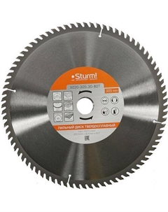 Пильный диск 9020-305-30-80T, универсальный, 305мм, 2мм, 30мм Sturm!