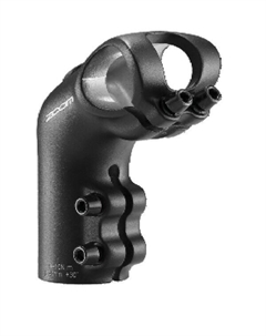 Вынос руля велосипедный TDS-C614-5, литой, 1-1/8" х 40мм х 25,4мм х 30°, высота 62мм, 2 болта, черный, TDS-C614-5/I Zoom®