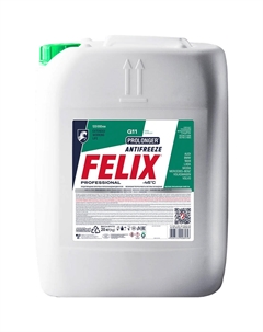 Антифриз Готовый G11 Зелёный 20кг Felix