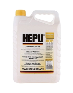 Антифриз Концентрат G11 Жёлтый 5л Hepu