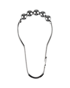 Кольца для занавесок РЫЖИЙ КОТ 12 шт металл хром Рыжий кот