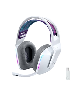Проводная гарнитура G733 Lightspeed RGB White, белый (981-000883) Logitech