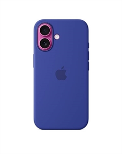 Чехол-накладка Apple Silicone Case Series with MagSafe для Apple iPhone 16 (Ultramarine) (MYY63)
