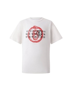 Хлопковая футболка Mm6