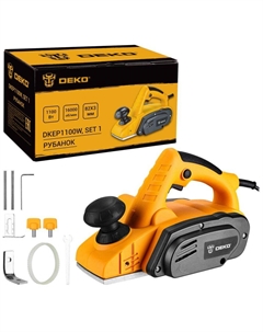 Рубанок DKEP1100W SET1, 1100Вт, 82 мм	 083-1074 Деко