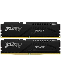 Оперативная память Kingston DDR5 64Gb (2x32Gb) 6000Mhz FURY Beast Black EXPO (KF560C30BBEK2-64)