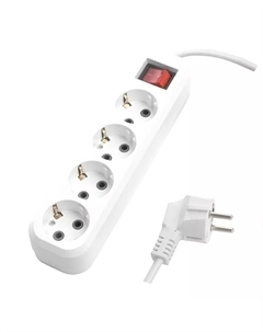 Удлинитель Home 4гн 7м с/з HM07-41-07 49361 Stekker