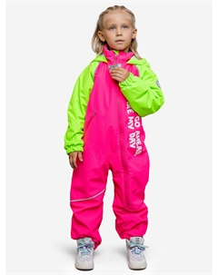 Комбинезон для девочки Бэйли розовый неон, Розовый Batik