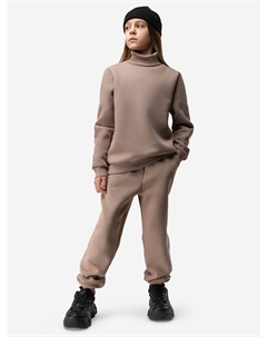 Костюм утепленный для девочек, Бежевый Bodo