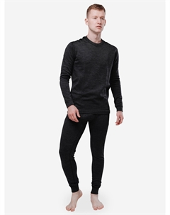 Термобелье - Fisher комплект, до -40°С, трехслойное., Черный Следопыт