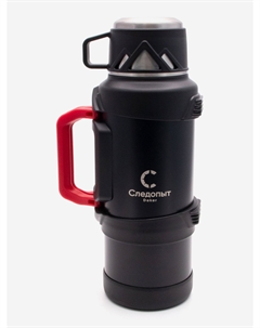 Термос -Dakar со складными ручками, 1,9л., Черный Следопыт