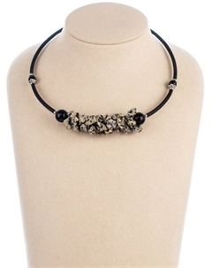 Колье Бусики-колечки