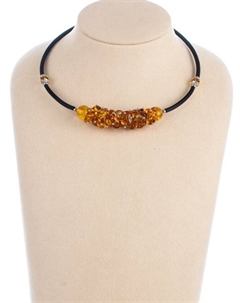 Колье Бусики-колечки