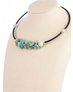 Колье Бусики-колечки