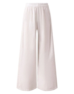 Брюки изо льна и вискозы Maurizio