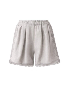 Шорты изо льна и вискозы Maurizio