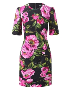 Хлопковое платье Dolce&gabbana