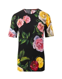 Шелковый топ Dolce&gabbana