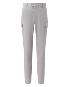 Хлопковые брюки-карго Brunello cucinelli