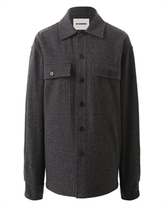 Шерстяная рубашка Jil sander