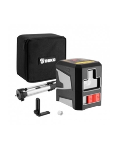 Уровень лазерный самовыравнивающийся DKLL11 SET 2 (со штативом) Деко