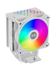 Устройство охлаждения(кулер) R400, 4-pin, ARGB, 92мм, белый, retail Pccooler