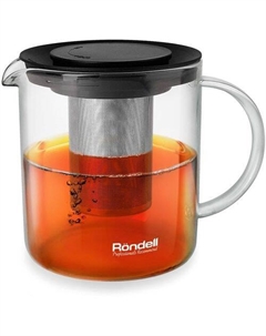 Заварочный чайник Klar RDS-1233, 1л, прозрачный Rondell