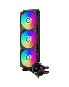 Система водяного охлаждения DA360 BK, 4-pin, ARGB, 120мм, черный, retail Pccooler