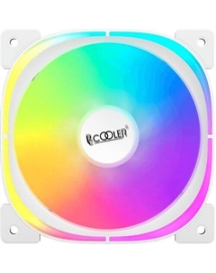 Вентилятор EF120 120мм, 4-pin, 1500об/мин, 25.7 дБ, ARGB, белый, Ret Pccooler