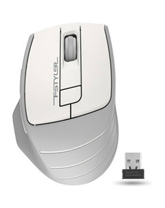 Мышь беспроводная Fstyler FG30 White/Grey Wireless A4tech